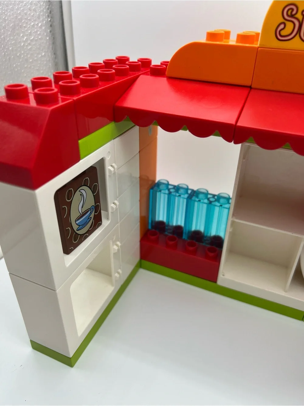 LEGO DUPLO Supermarket Playset - Pretend Grocery Toy - Figures, Fruits